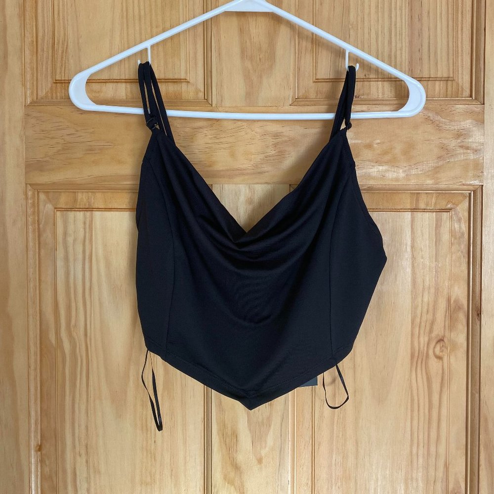 Streetwear Society Black Silk Tank, Medium